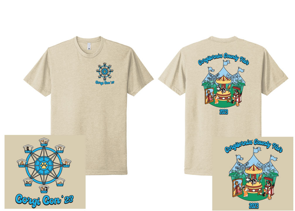 2023 Corgifornia® County Fair T-Shirt