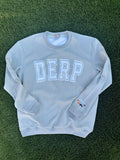 Sage Green "Derp" Corgi Con Sweatshirt