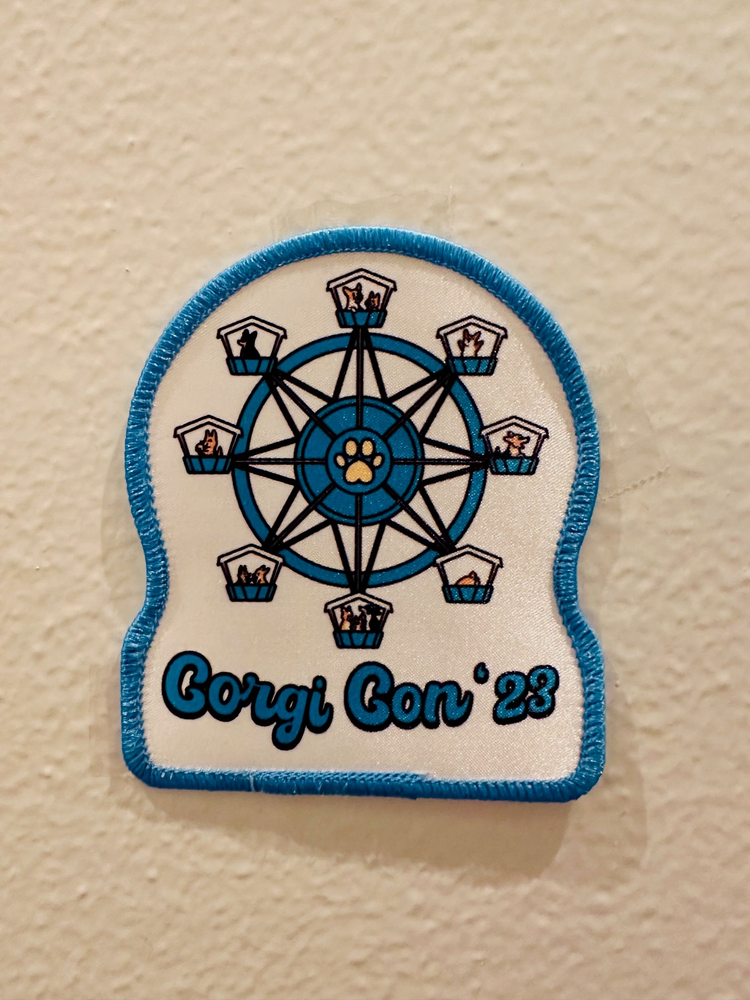 Corgifornia® Ferris Wheel Patch *Limited Inventory*